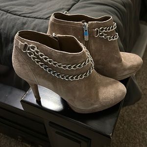 Vince Camuto suede booties